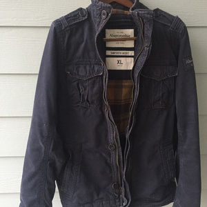 Abercrombie & Fitch Sawtooth | Navy | XL